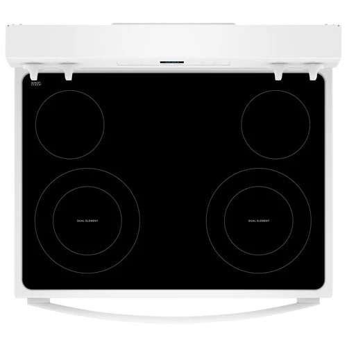 Whirlpool 30'' 5.3 pi cu Cuisinière vitrocéramique - blanc - YWFES3530RW - boîte ouverte