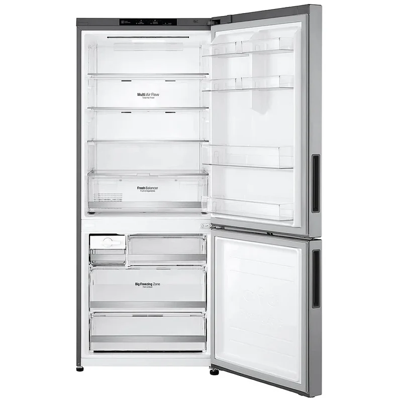 LG 28 '' 14.7 cu. - Réfrigérateur à congélateur Infèrieur – Inox - LBNC15251V - Boîte ouverte