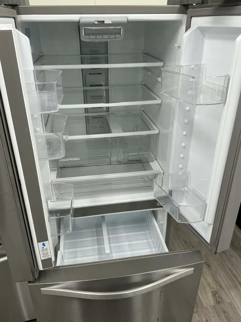 Whirlpool 30'' réfrigérateur porte française - Inox - reconditionné