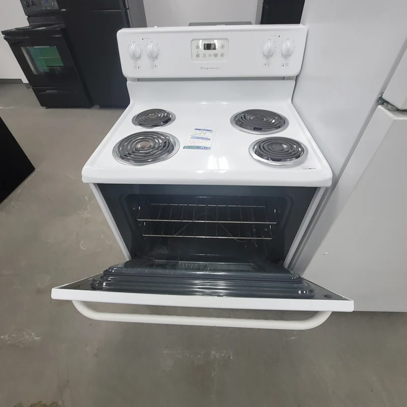 Frigidaire 30'' Cuisinière Serpentin - Blanc - Reconditionné