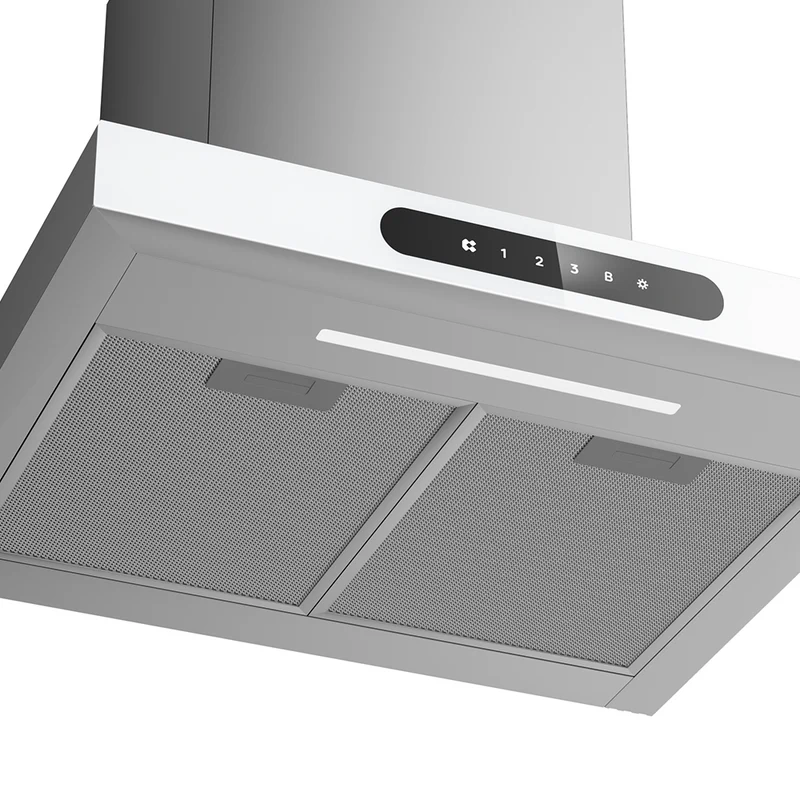Ciarra Dynamic Hotte Aspirante 60cm Classe A+++, Capteur Tactile + Wifi + Contrôle App CBCW6102-OW