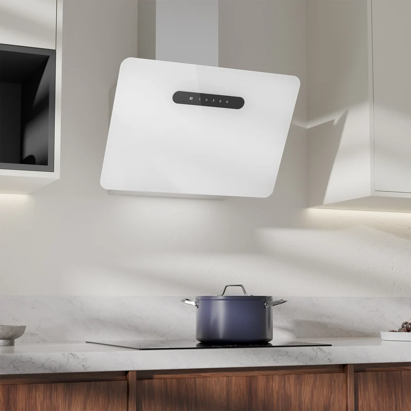 Ciarra Hotte Aspirante hotte blanche 60cm Contrôle WIFI+APP Classe A+++ Blanc | CBCW6736K