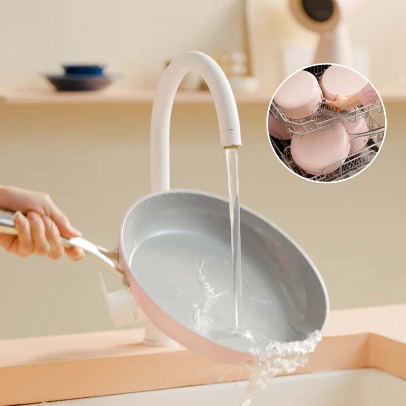 Ciarra Beyond Poele anti adhesive Faitout Induction Batterie de cuisine Mini-Duo | Sakura Candy