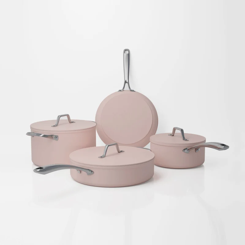 Ciarra Beyond Batterie de cuisine Sakura Candy (4 pièces)
