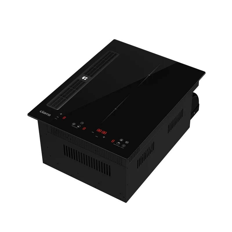[Première Mondiale] Ciarra ONE - Plaque à Induction avec Hotte Intégrée 390 mm avec Système Plasma⁺ Intégré et Boost | CBBEH392B