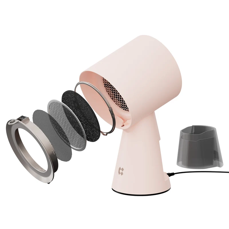 Ciarra HOOD TO GO Hotte de Cuisine Portable de Bureau Sakura Candy