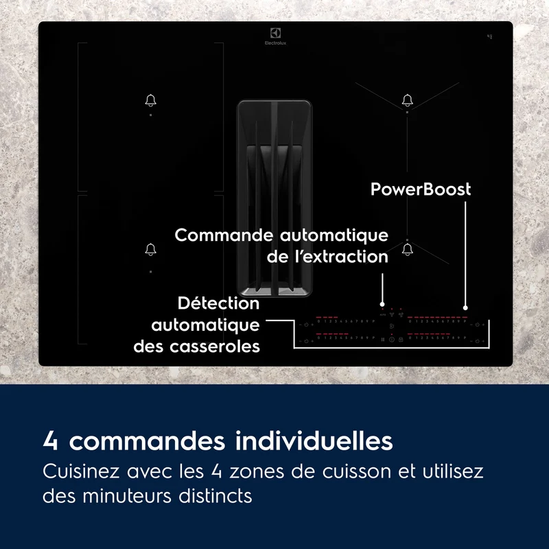 Plaque aspirante Electrolux KCC73443 Produit Neuf