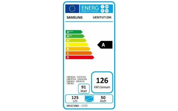 Télévision SAMSUNG UE50TU7125K