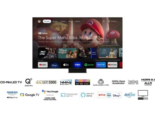 Télévision TCL Mini LED 4K 164CM 65C855