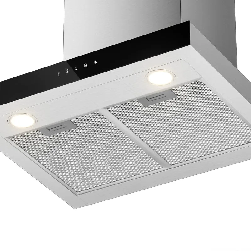 Ciarra Hotte Aspirante 60cm Classe A+++ 650m³/h 4 Vitesses, Capteur Tactile + Wifi + Contrôle App | CBCS6102