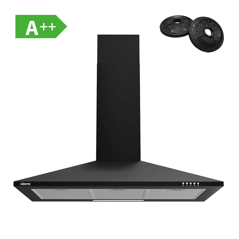 Ciarra Hotte Aspirante 90cm 370m³/h 3 Vitesses Classe A++ | CBCB9201