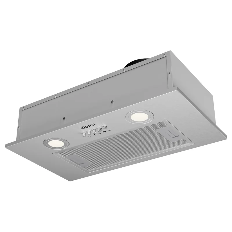 Ciarra Hotte Intégrée Groupe Filtrant 52cm 3 Vitesses Inox CBCS5913A-OW