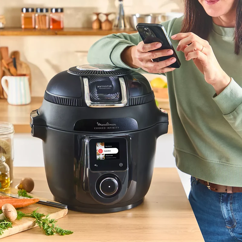 Moulinex Multicuiseur Air fryer Cookeo Infinity