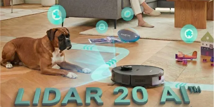 Eziclean Aspirateur robot Airflow Ultra