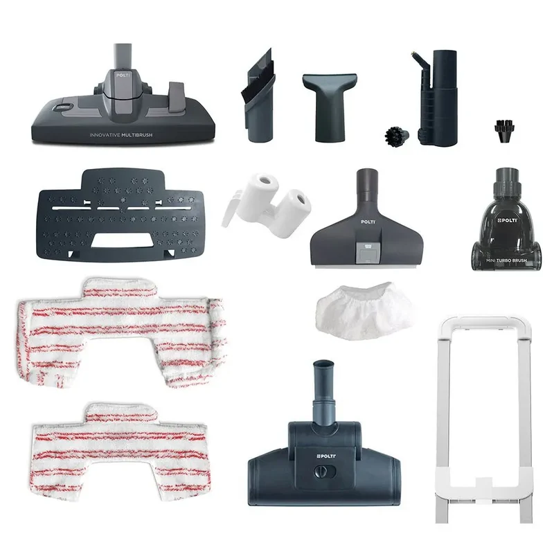 POLTI Aspirateur vapeur Unico MCV85 Total Clean & Turbo