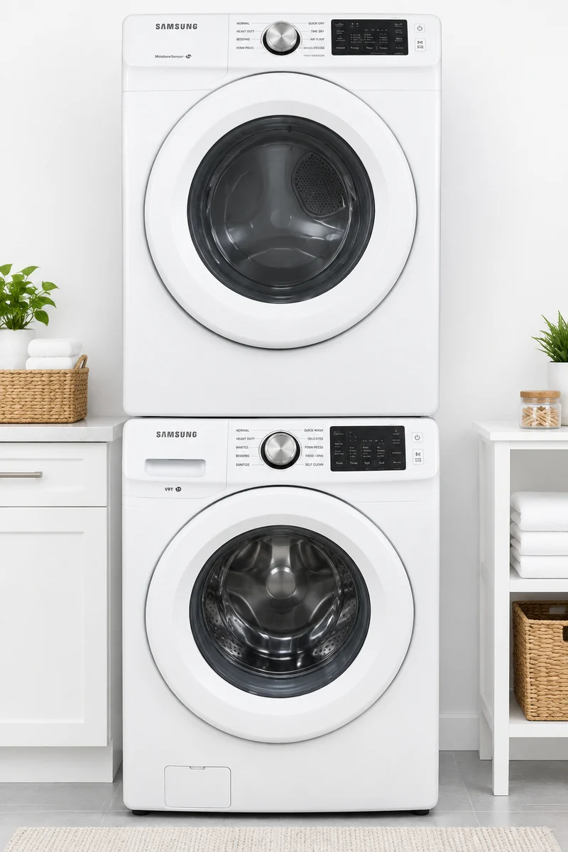 Samsung 27'' Laveuse & 29'' Sécheuse - Blanc - Reconditionné