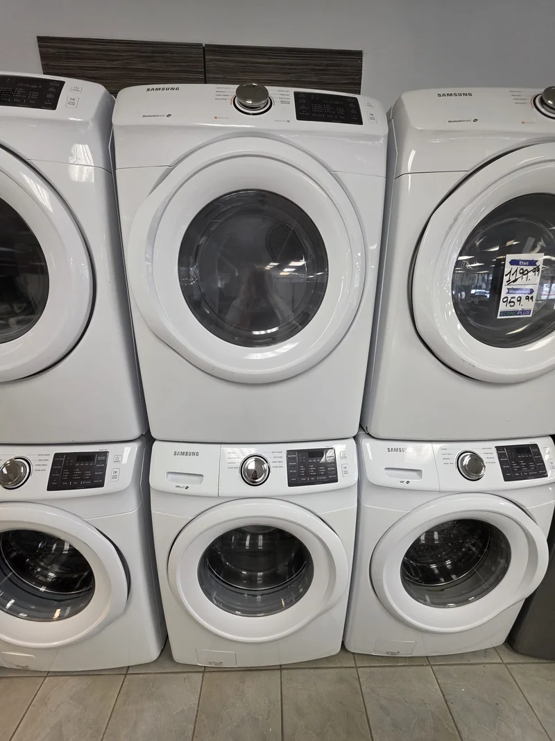 Samsung 27'' Laveuse & 29'' Sécheuse - Blanc - Reconditionné
