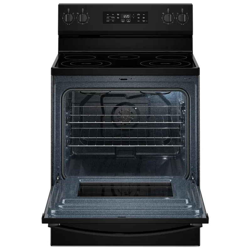 Whirlpool 30'' 6.4 pi. cu. Cuisinière électrique - Noir - WFES4530SZ - Boîte ouverte - Boîte ouverte
