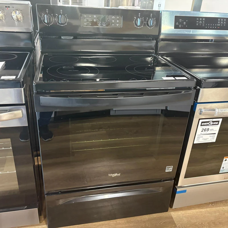 Whirlpool 30'' 6.4 pi. cu. Cuisinière électrique - Noir - WFES4530SZ - Boîte ouverte - Boîte ouverte