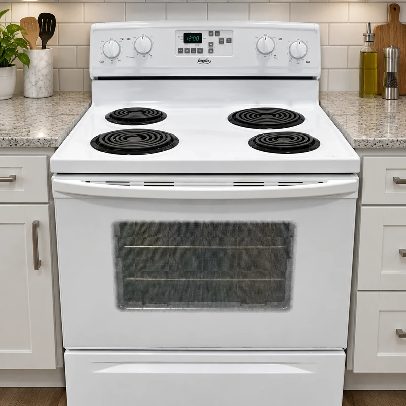 Inglis 30'' Cuisinière Serpentin - Blanc - Reconditionné