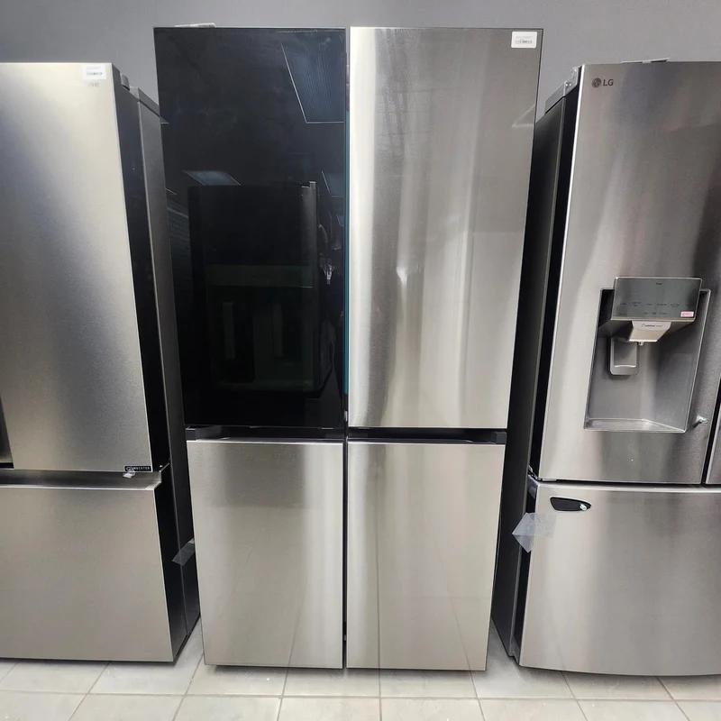 Samsung 36'' 23 pi cu Réfrigérateur Bespoke Personnalisable - Centre de boisson- EnergyStar - RF23DB9750QLAA - Boîte Ouverte