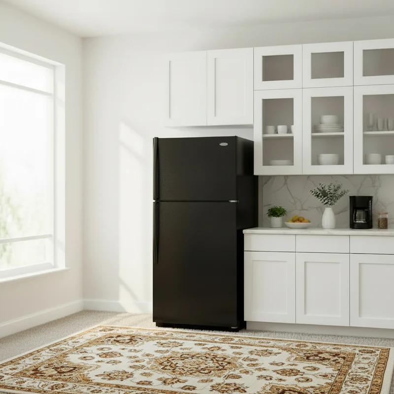 Whirlpool 30 '' Réfrigérateur Congélateur Supérieur -Noir - Reconditionné