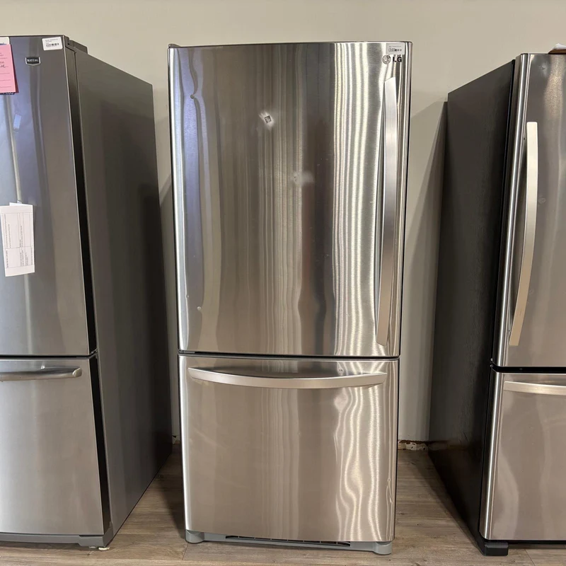LG 30'' - Réfrigérateur Congélateur Inférieur- inox - reconditionné