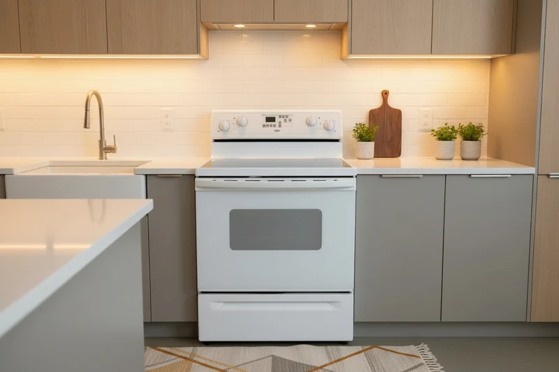 Inglis 30'' Cuisinière - Vitrocéramique - Blanc - Reconditionné
