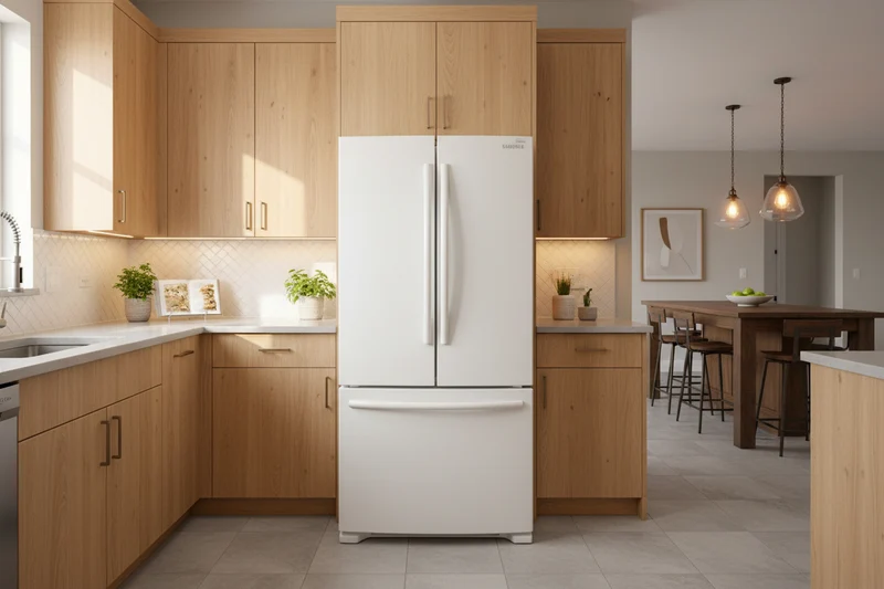 Samsung 30 '' Réfrigérateur 3 Portes - Blanc - Reconditionné