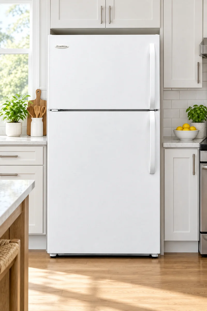 Frigidaire 30 '' réfrigérateur congélateur Supérieur -Blanc - Reconditionné