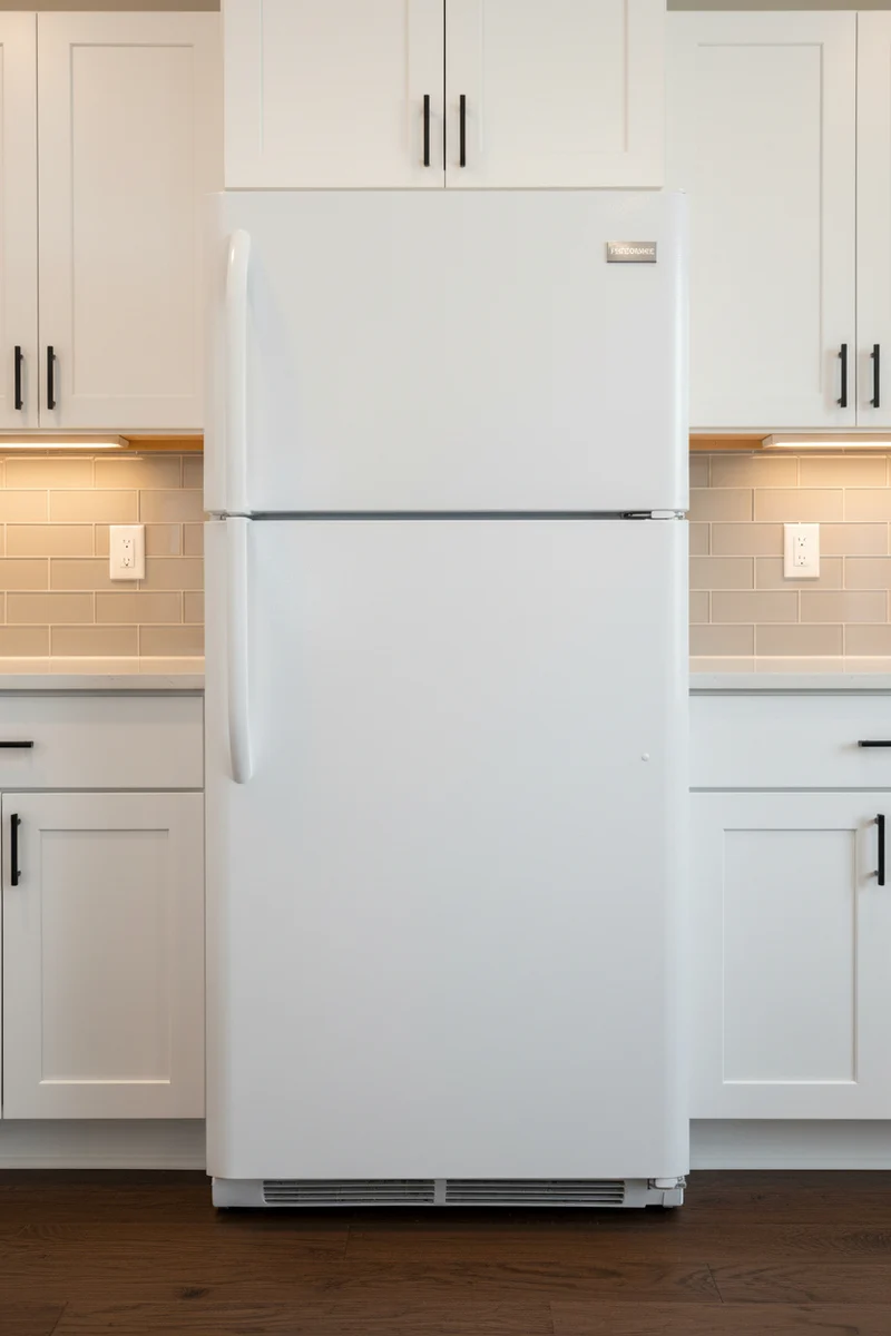 Frigidaire 30 '' réfrigérateur congélateur Supérieur -Blanc - Reconditionné