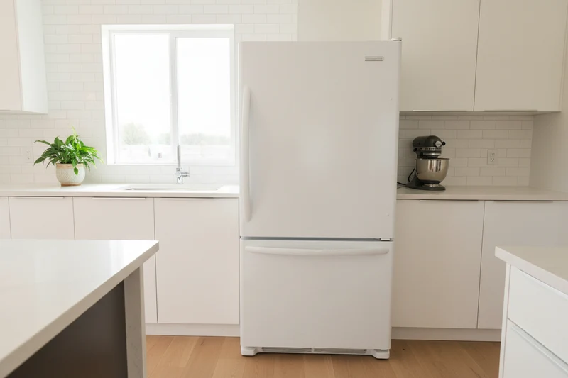 KitchenAid 30'' Réfrigérateur Congélateur Inférieur - Blanc - Reconditionné
