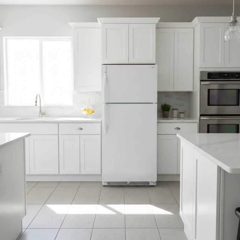 Kenmore 30 '' réfrigérateur congélateur Supérieur -Blanc - Reconditionné