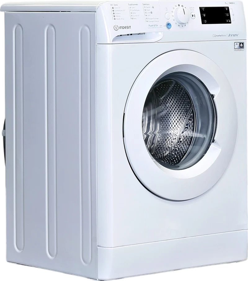 Lave-linge Hublot 7 kg Reconditionné INDESIT BWE71483WFRN