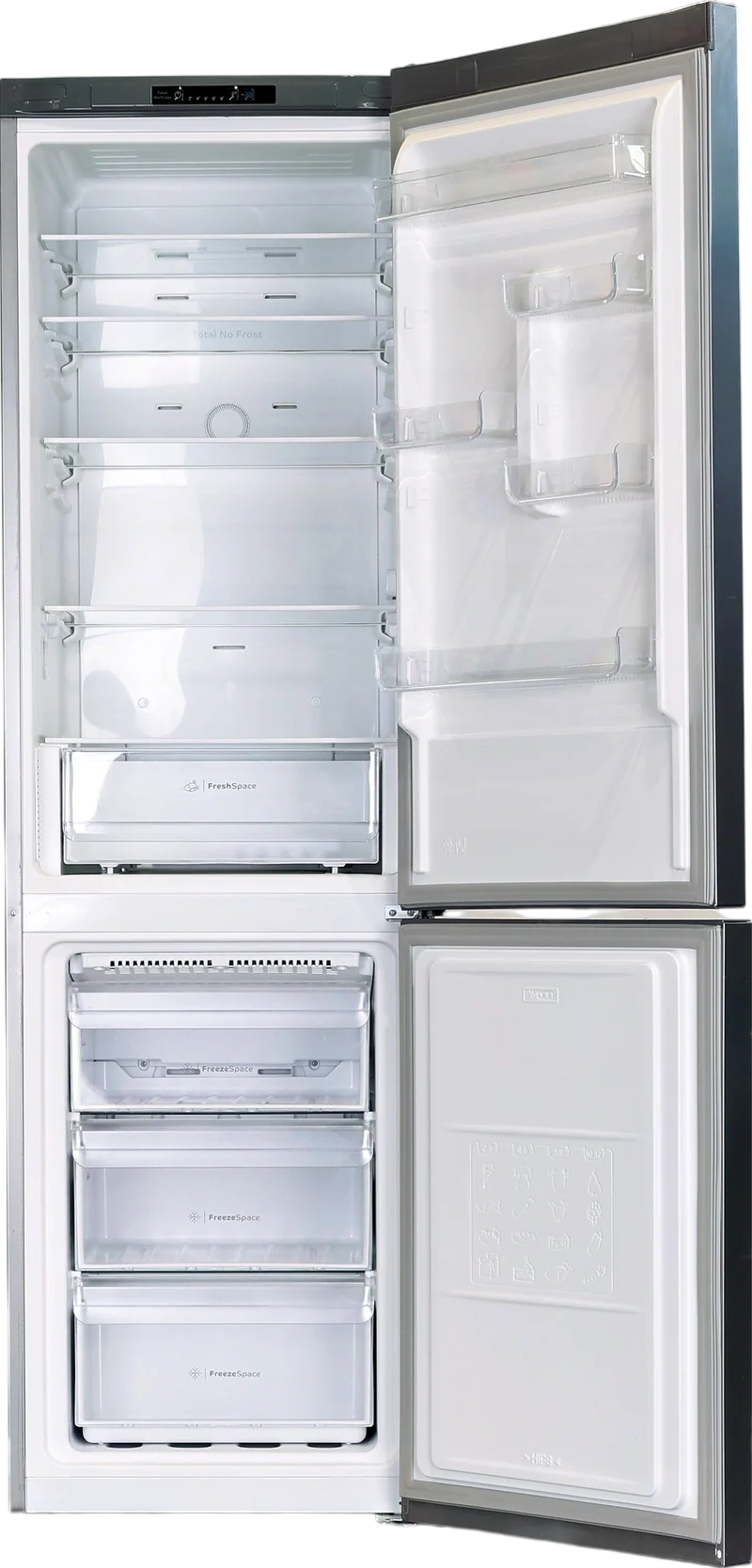 Réfrigérateur Avec Congélateur 367 Litres Reconditionné INDESIT INFC9 TI22X