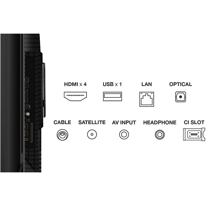 TV QLED TCL 55C75B 2024