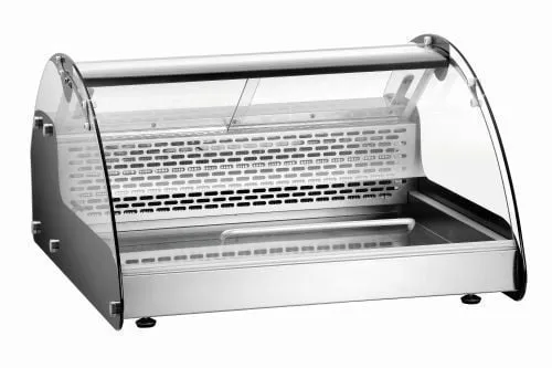 Vitrine réfrigérée inox 105 L – portes coulissantes