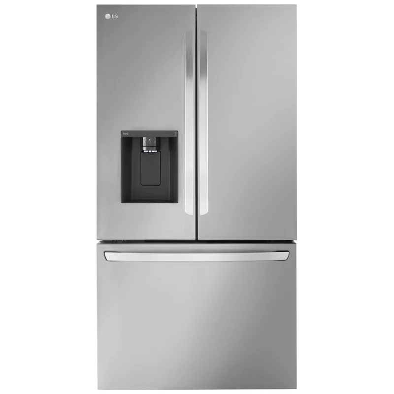 LG 36'' 26 pi cu Réfrigérateur Trois Portes - LCFC26XSS - Wifi - EnergyStar - Boîte Ouverte