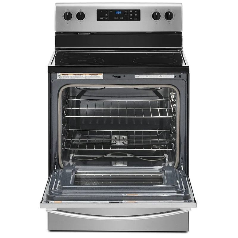 Whirlpool 30'' 5.3 pi cu Cuisinière -Four autonettoyant - Inox - YWFE515SOJ - Boite Ouverte