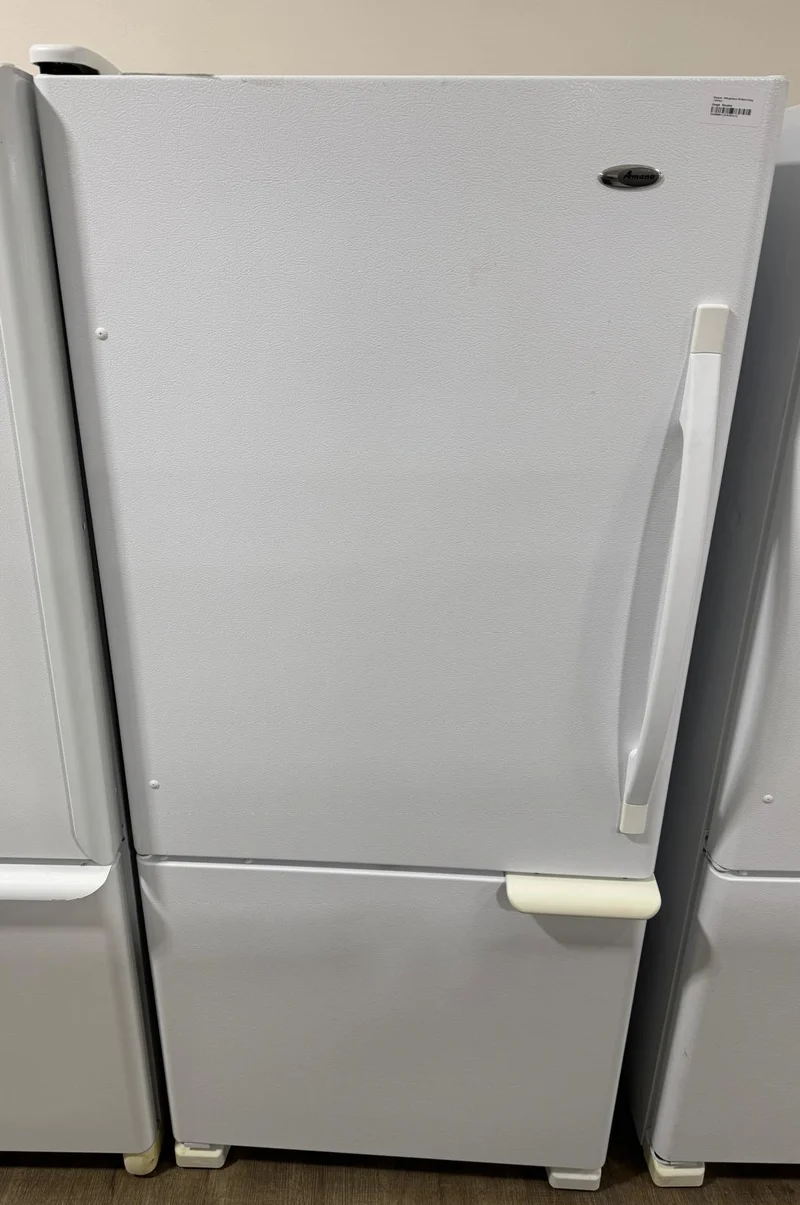 Amana 30'' Réfrigérateur Congélateur inférieur- Blanc - Reconditionné