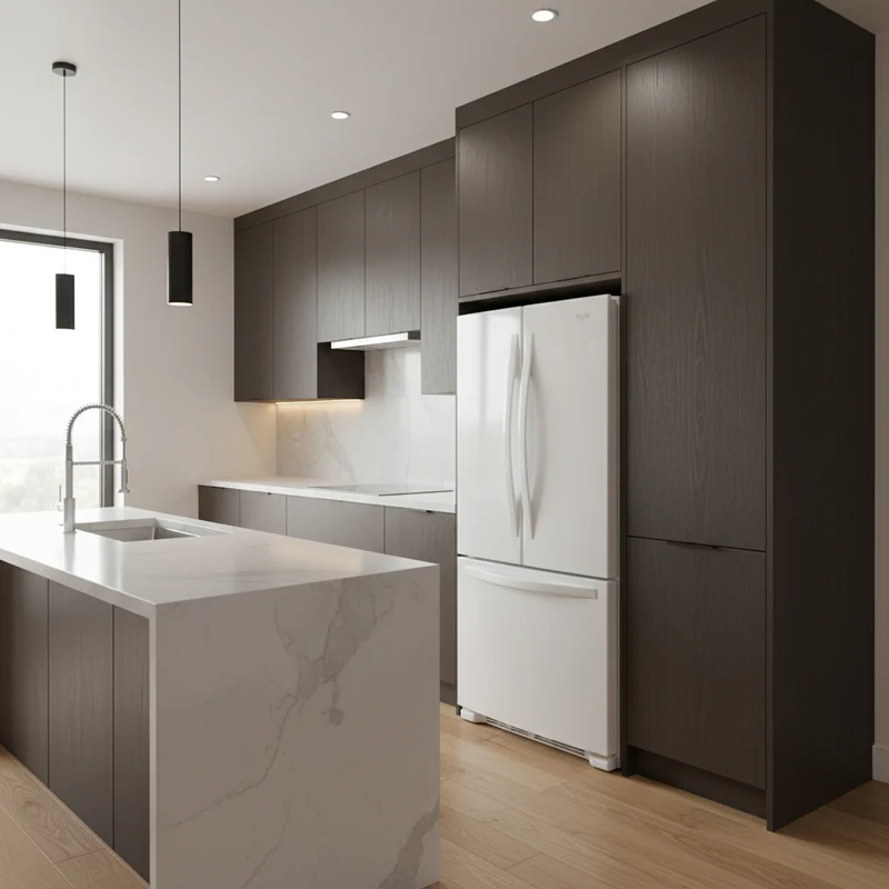 Whirlpool 30'' Réfrigérateur 3 portes - Blanc - Reconditionné