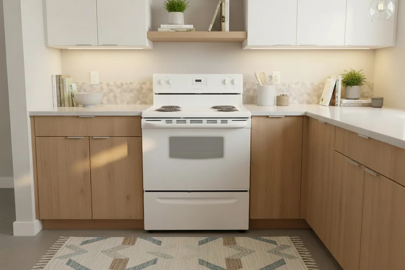 Frigidaire 30'' Cuisinière Serpentin - Blanc - Reconditionné