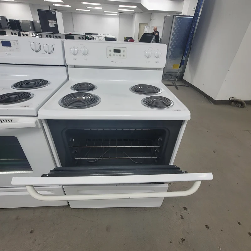 Frigidaire 30'' Cuisinière Serpentin - Blanc - Reconditionné