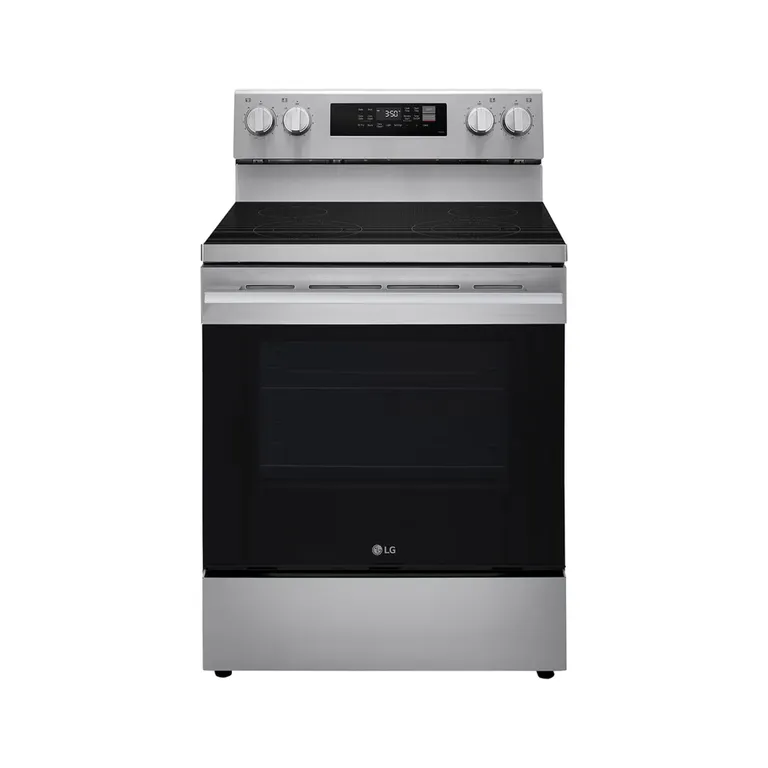 LG 30''6.3 pi.cu - Cuisinière électrique - Inox - LREN6321YE - Boîte Ouverte