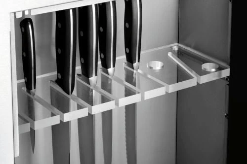 Stérilisateur de couteaux inox 9 lames – Montage mural