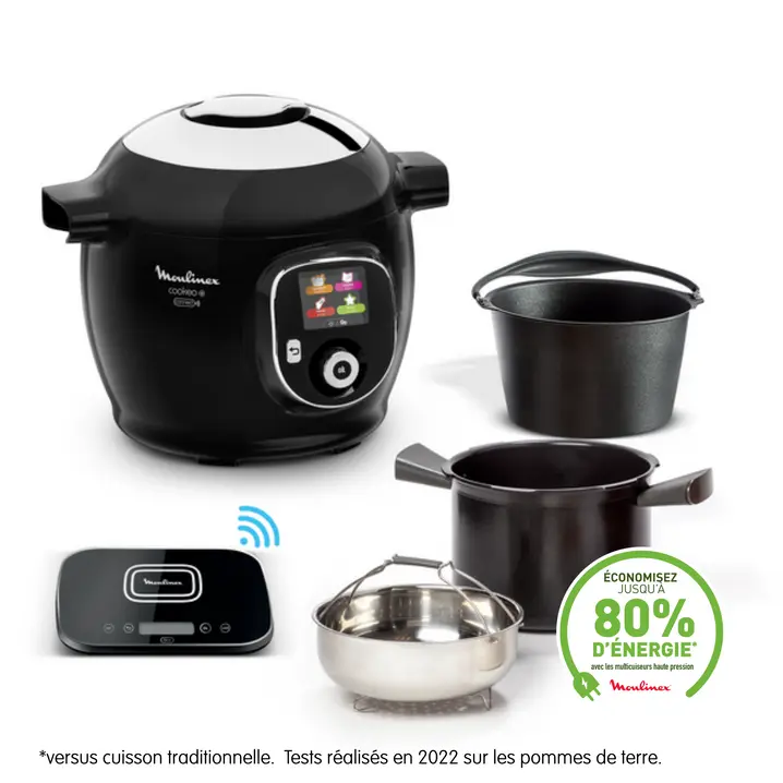 Moulinex Cookeo+ Connect avec balance connectée