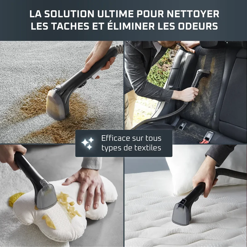 Rowenta Shampouineuse Détacheur Clean It 750W