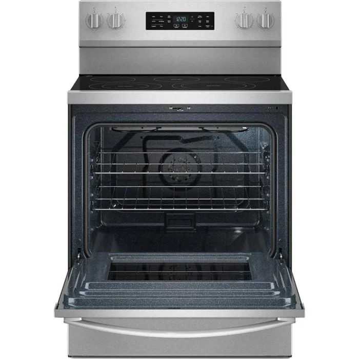 Whirlpool 30'' 5.3 pi cu Cuisinière électrique - Autonettoyant - Friture à air - YWFES5730SZ - Neuf