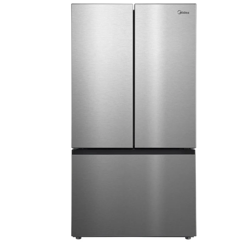 Midea 36'' 26.5 pi.cu Réfrigérateur Portes Francaises - Distributeur D'eau Interne - Inox - MRF2716BST - Boîte Ouverte