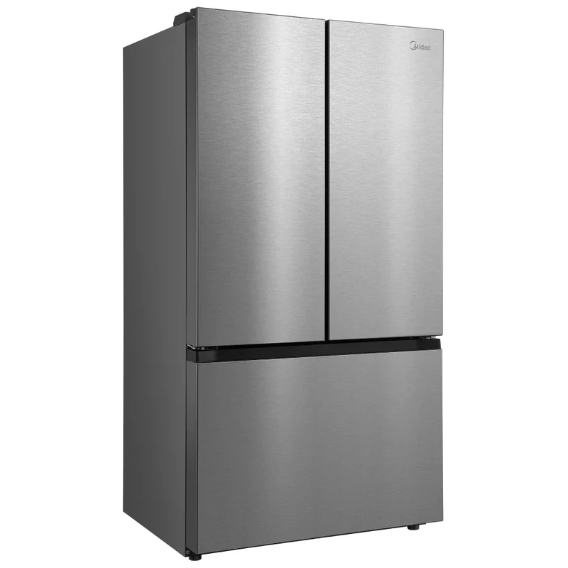 Midea 36'' 26.5 pi.cu Réfrigérateur Portes Francaises - Distributeur D'eau Interne - Inox - MRF2716BST - Boîte Ouverte